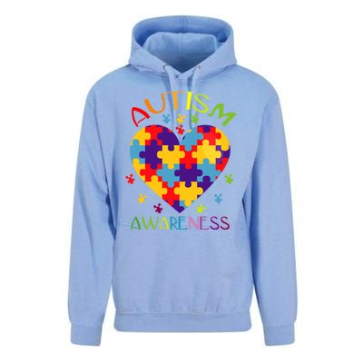 World Autism Awareness 2 April Autism Heart Proud Autism Gift Unisex Surf Hoodie