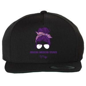 Wos African American Studies Life African American Stud Meaningful Gift Wool Snapback Cap