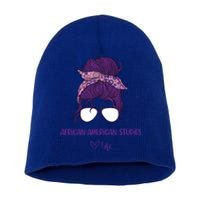 Wos African American Studies Life African American Stud Meaningful Gift Short Acrylic Beanie