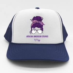 Wos African American Studies Life African American Stud Meaningful Gift Trucker Hat