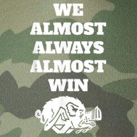 We Almost Always Almost Win Arkansas We Almost Always Almost Win Funny Legacy Tie Dye Trucker Hat