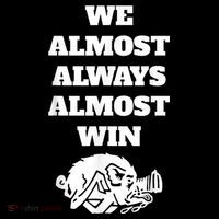 We Almost Always Almost Win Arkansas We Almost Always Almost Win Funny 7-Panel Snapback Hat