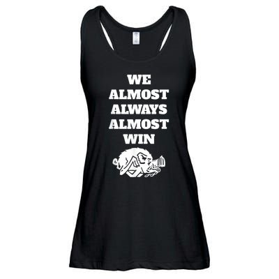 We Almost Always Almost Win Arkansas We Almost Always Almost Win Funny Ladies Essential Flowy Tank