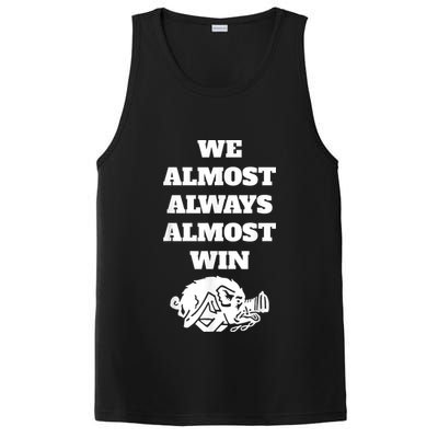 We Almost Always Almost Win Arkansas We Almost Always Almost Win Funny PosiCharge Competitor Tank