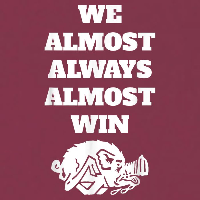 We Almost Always Almost Win Arkansas We Almost Always Almost Win Funny 16oz Travel Tumbler