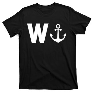 W And Anchor T-Shirt