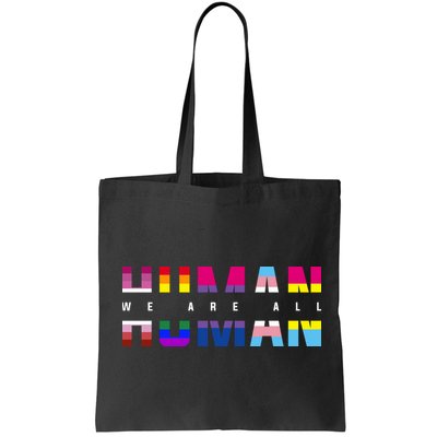 We Are All Human LGBT Pride Bag