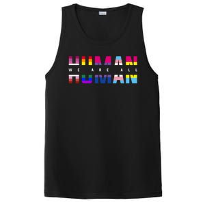 We Are All Human LGBT Pride PosiCharge Competitor Tank