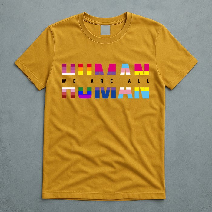 We Are All Human LGBT Pride T-Shirt