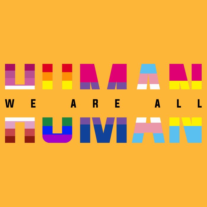 We Are All Human LGBT Pride T-Shirt