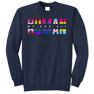 We Are All Human LGBT Pride Sweatshirt