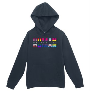 We Are All Human LGBT Pride Urban Pullover Hoodie