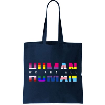 We Are All Human LGBT Pride Tote Bag