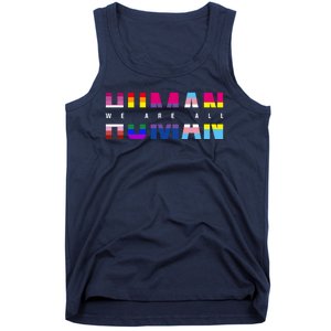 We Are All Human LGBT Pride Tank Top