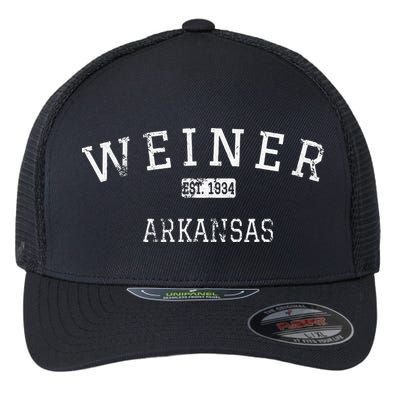 Weiner Arkansas Ar Vintage Flexfit Unipanel Trucker Cap