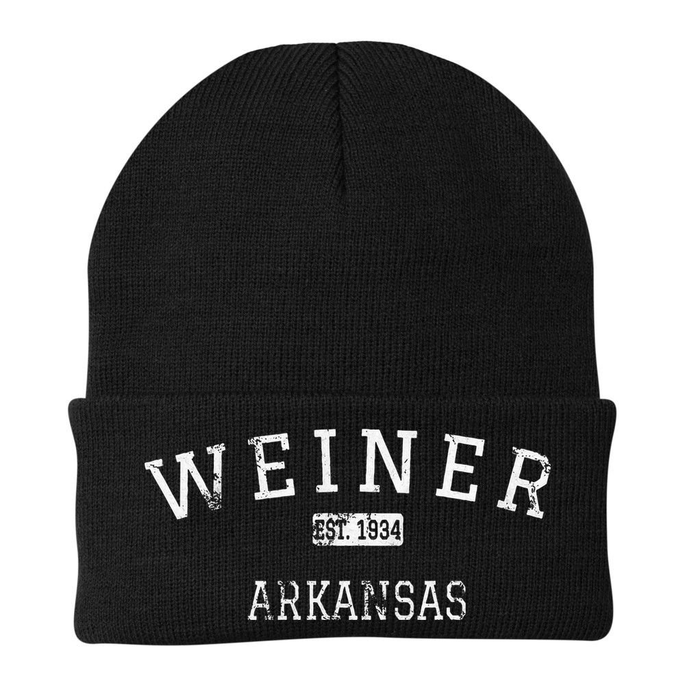Weiner Arkansas Ar Vintage Beanie