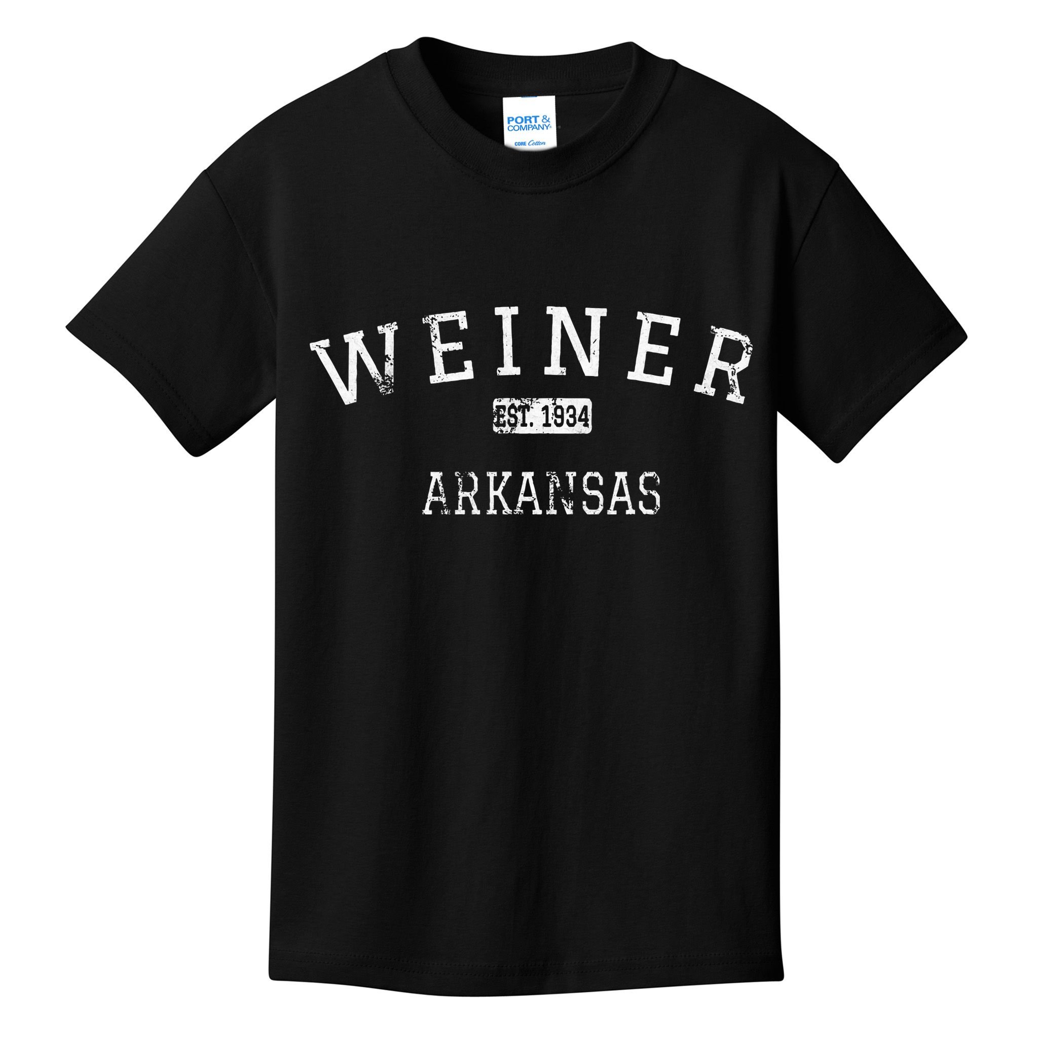 Weiner Arkansas Ar Vintage Kids T-Shirt