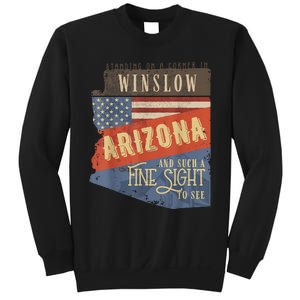 Winslow Arizona Az Us 66 Take It Easy Est. 1926 Mother Road Sweatshirt