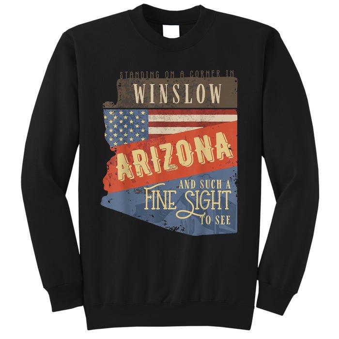 Winslow Arizona Az Us 66 Take It Easy Est. 1926 Mother Road Sweatshirt