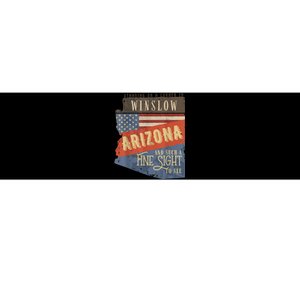 Winslow Arizona Az Us 66 Take It Easy Est. 1926 Mother Road Bumper Sticker