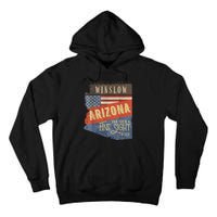 Winslow Arizona Az Us 66 Take It Easy Est. 1926 Mother Road Tall Hoodie