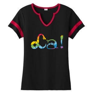 We All Are Hu Lgbtq Pride Freedom Love Heart Funny Gift Ladies Halftime Notch Neck Tee