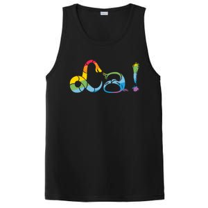 We All Are Hu Lgbtq Pride Freedom Love Heart Funny Gift PosiCharge Competitor Tank