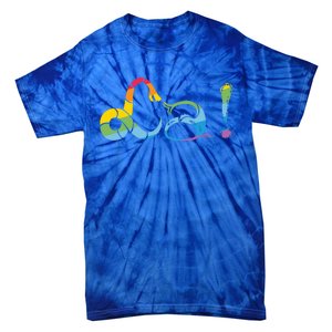 We All Are Hu Lgbtq Pride Freedom Love Heart Funny Gift Tie-Dye T-Shirt