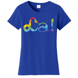 We All Are Hu Lgbtq Pride Freedom Love Heart Funny Gift Women's T-Shirt