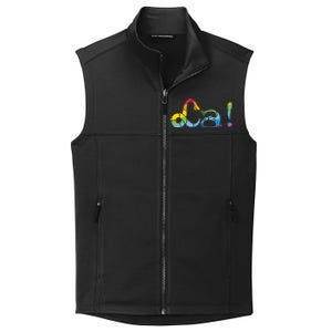 We All Are Hu Lgbtq Pride Freedom Love Heart Funny Gift Collective Smooth Fleece Vest