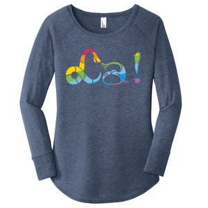 We All Are Hu Lgbtq Pride Freedom Love Heart Funny Gift Women's Perfect Tri Tunic Long Sleeve Shirt