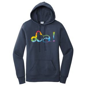 We All Are Hu Lgbtq Pride Freedom Love Heart Funny Gift Women's Pullover Hoodie