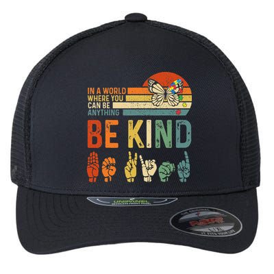 World Autism Awareness Day Hands Signs Autism Puzzle Flexfit Unipanel Trucker Cap