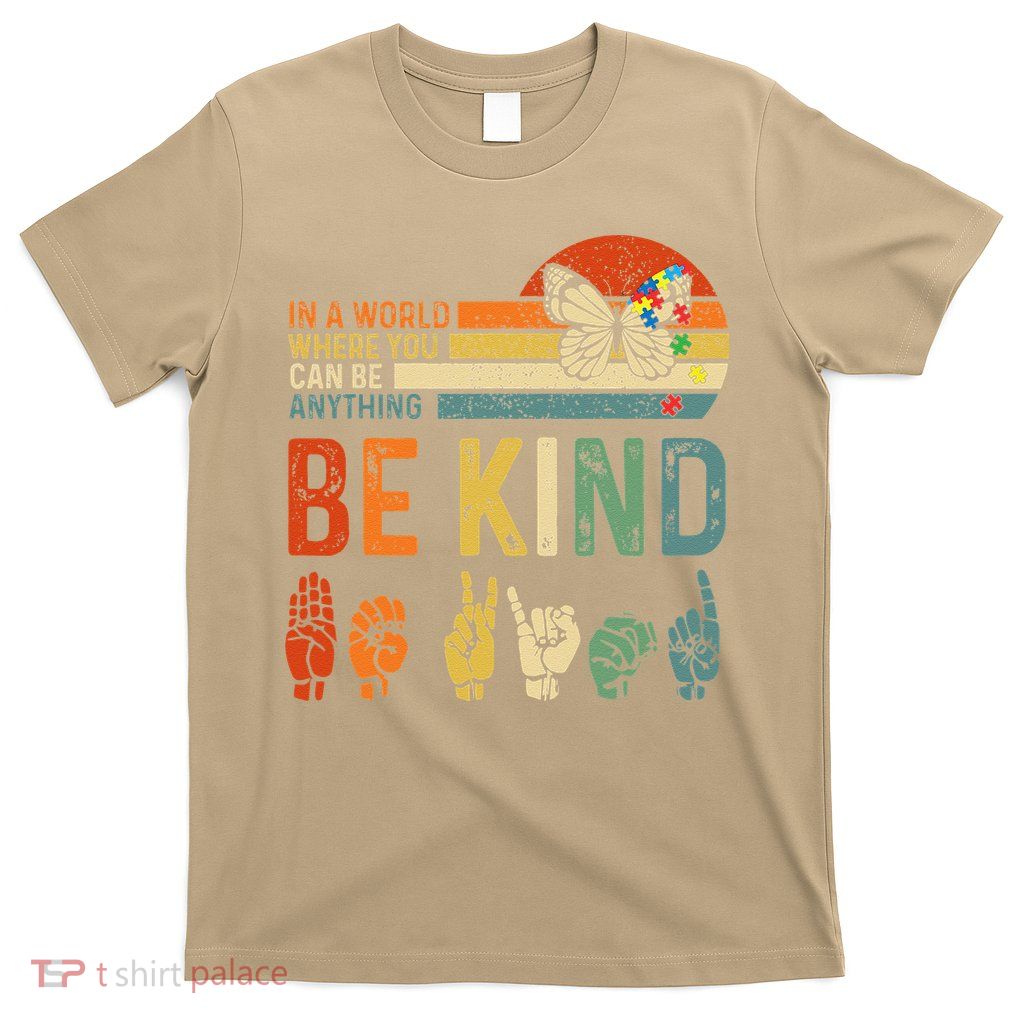 World Autism Awareness Day Hands Signs Autism Puzzle T-Shirt