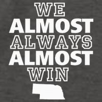 We Almost Always Almost Win Nebraska Map Funny Vector Backpack