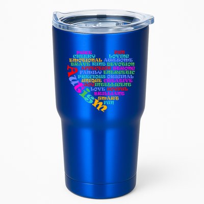 World Autism Awareness Day Support Family Funny Gift Tumbler