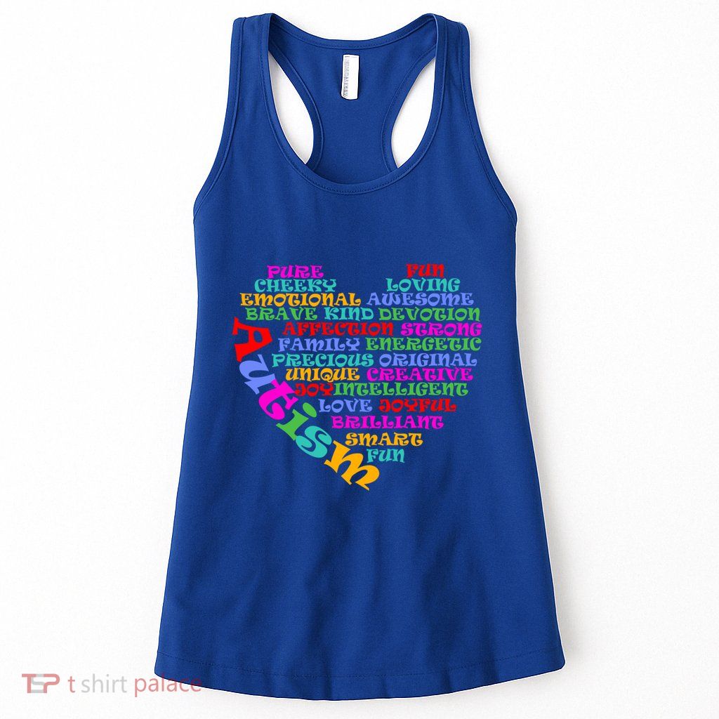 World Autism Awareness Day Support Family Funny Gift Womens Tank Top
