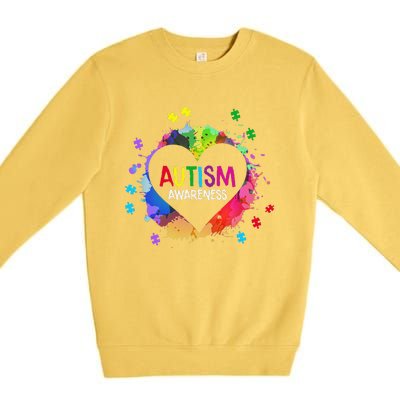 World Autism Awareness Day Premium Crewneck Sweatshirt