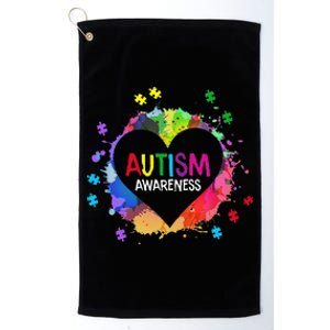 World Autism Awareness Day Platinum Collection Golf Towel