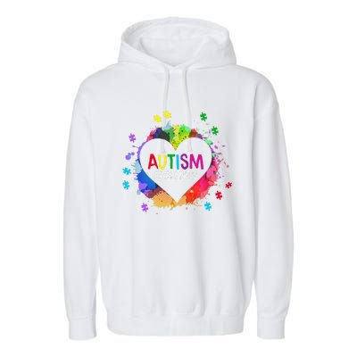 World Autism Awareness Day Garment-Dyed Fleece Hoodie