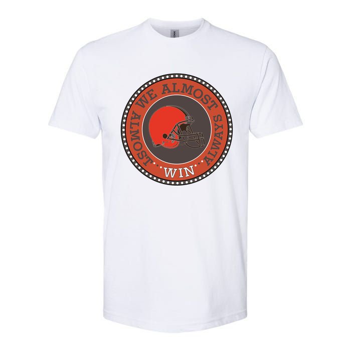 We Almost Always Almost Win Cleveland Softstyle CVC T-Shirt