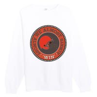 We Almost Always Almost Win Cleveland Premium Crewneck Sweatshirt