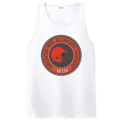 We Almost Always Almost Win Cleveland PosiCharge Competitor Tank