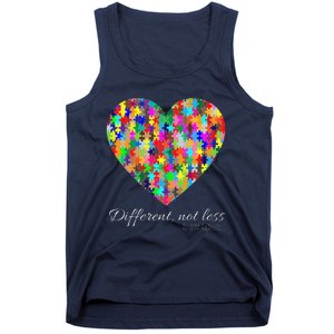 World Autism Awareness Days Different Not Less Gifts Tank Top