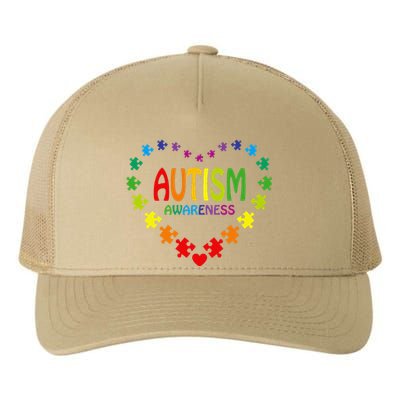 World Autism Awareness Parents Autistic Very Cute Autism Mom Yupoong Adult 5-Panel Trucker Hat