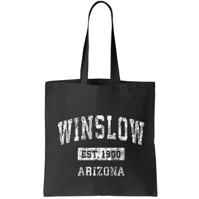 Winslow Arizona Az Vintage Established Bag