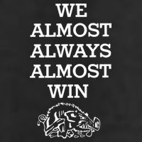 We Almost Always Almost Win Arkansas Cool Comfort Performance Bucket Hat