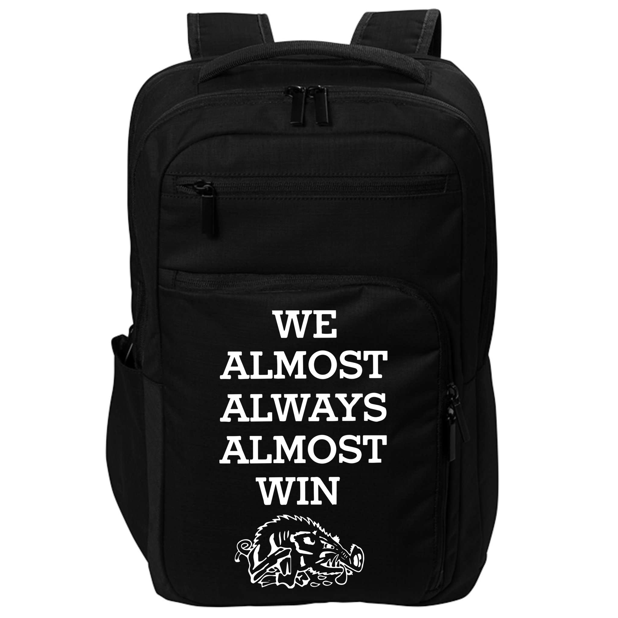 We Almost Always Almost Win Arkansas Impact Tech Backpack