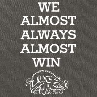 We Almost Always Almost Win Arkansas Cotton Canvas Backpack