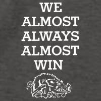 We Almost Always Almost Win Arkansas Vector Backpack